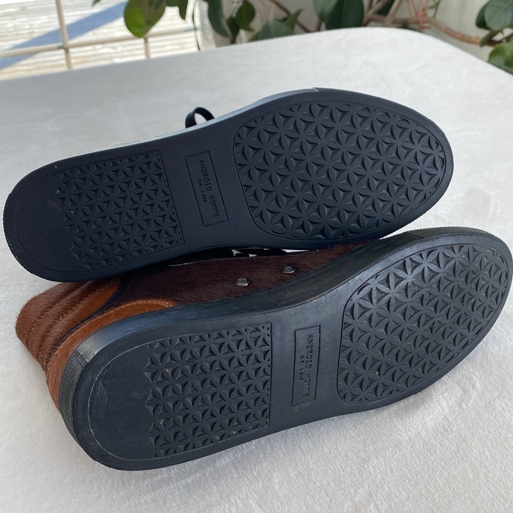 Android Homme Sneakers/Shoes. Made from high-quality pony hair and leather.Sz 10 - Picture 5 of 14